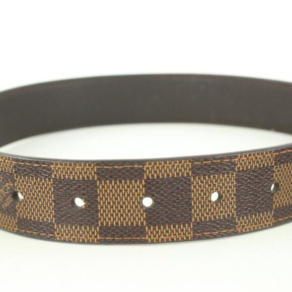 Louis Vuitton 90/36 Damier Ebene Belt 16lv31 main image 11